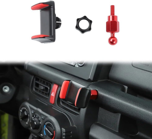 Phone Holder Bracket for Suzuki Jimny JB64 JB74W 2019-2024, Dashboard Cell Phone Mount Accessories