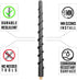 VOFONO Short Antenna for 2007-2025 Jeep Wrangler Gladiator - 7 Inch Replacement Antenna