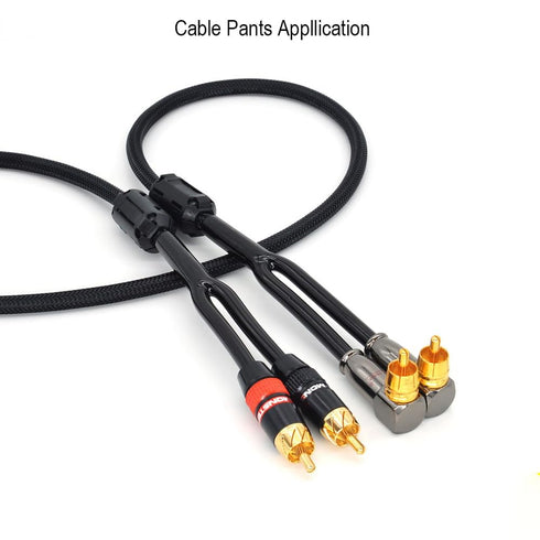 Cable Pants, Speaker Wire Pants 10MM 2 Conductor ( 10MM-2x 3.9.0MM, 8-Pack) for DIY Speaker Cables