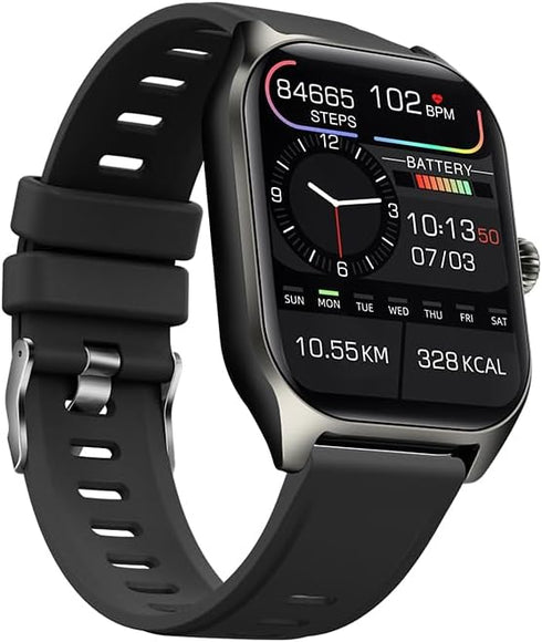 Smart Watch (Answer/Make Calls), 2024 Newest 2.01" Fitness Tracker, Heart Rate/Sleep Monitor, Waterproof Women's Men's