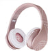 PowerLocus Over Ear Bluetooth Headphones, Rose Gold, Wireless Headphones Foldable, Hi-Fi Stereo, Soft Memory Foam