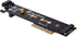 SilverStone Technology ECM28 1U Low Profile PCIe x4 to M.2 NVMe & M.2 SATA Adapter Card, SST-ECM28