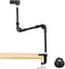 QWORK 25" Webcam Stand Camera Mount with Phone Holder, Gooseneck Camera Stand Desk