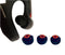Zotech 3 Pcs Memory Foam Eartips - Replacement Ear Tips for Plantronics Voyager 5200 & Legend Headset