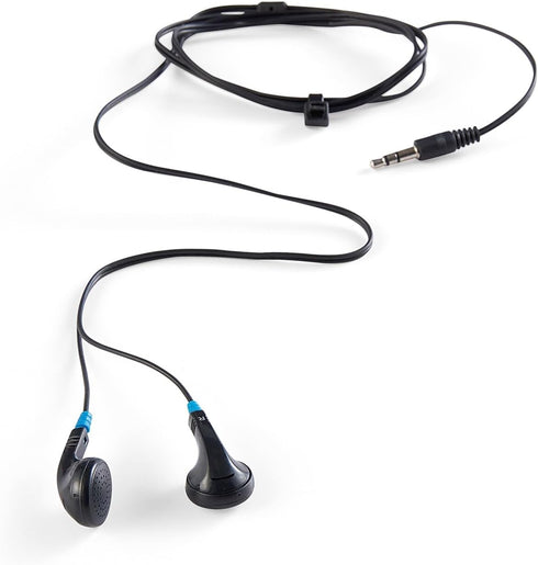 3.5mm (99711) Verbatim Stereo Earphones - - No Microphone, Black