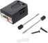 Fielect D-sub DB9 Breakout Board Connector with Case, 9 Pin Female Port Adapter