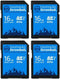 Everything But Stromboli 4 Pack 16GB SD Card for Browning Trail Camera Dark Ops, Recon