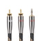 SKW Audiophile Ultra-high Purity Copper Audio Cable - 3.5mm Male to 2 RCA Male Audio Auxiliary Stereo Y Splitter