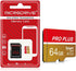 IXMFWH Micro SD Card Mini SD Card Class10 Memory 32GB 64G 128G 256G
