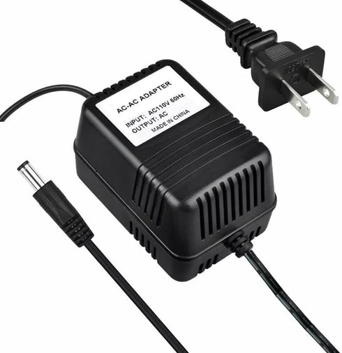 Musstad AC/AC Adapter for Lathem 1500E Clock Atomic Time Recorder Power Supply Cord