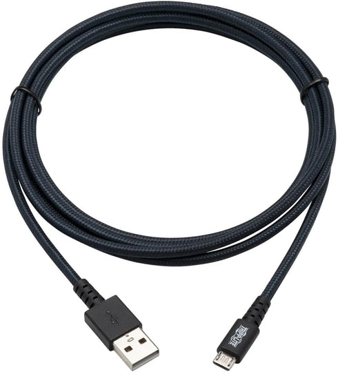 Heavy Duty USB-A to USB Micro-B Charging Sync Cable, 6ft for Androids