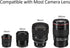 -25, 350mm 4.26" Lens Warmer with Cold Flexible Cable Down to Dew Heater Strip Prevents Lens from Dew, Fog