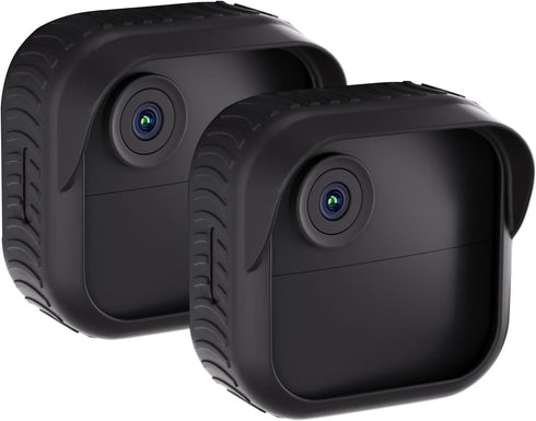 MOSISO Silicone Case Cover for Blink Outdoor 4 (4th Gen) Camera, Weatherproof Protective Skin Cover, Black, 3 Pack