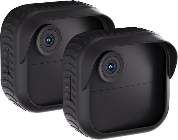 MOSISO Silicone Case Cover for Blink Outdoor 4 (4th Gen) Camera, Weatherproof Protective Skin Cover, Black, 3 Pack