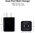 Fast Charger USB Wall Plug & Car Adapter for Samsung Galaxy S24 S23 S22+ S22 Ultra, with 3FT & 6FT Type C Cable.