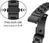 XIHAMA Mi Band 8 Watch Band, Stainless Steel Metal Replacement Strap for Xiaomi Mi Band 8 Tracker Smartwatch
