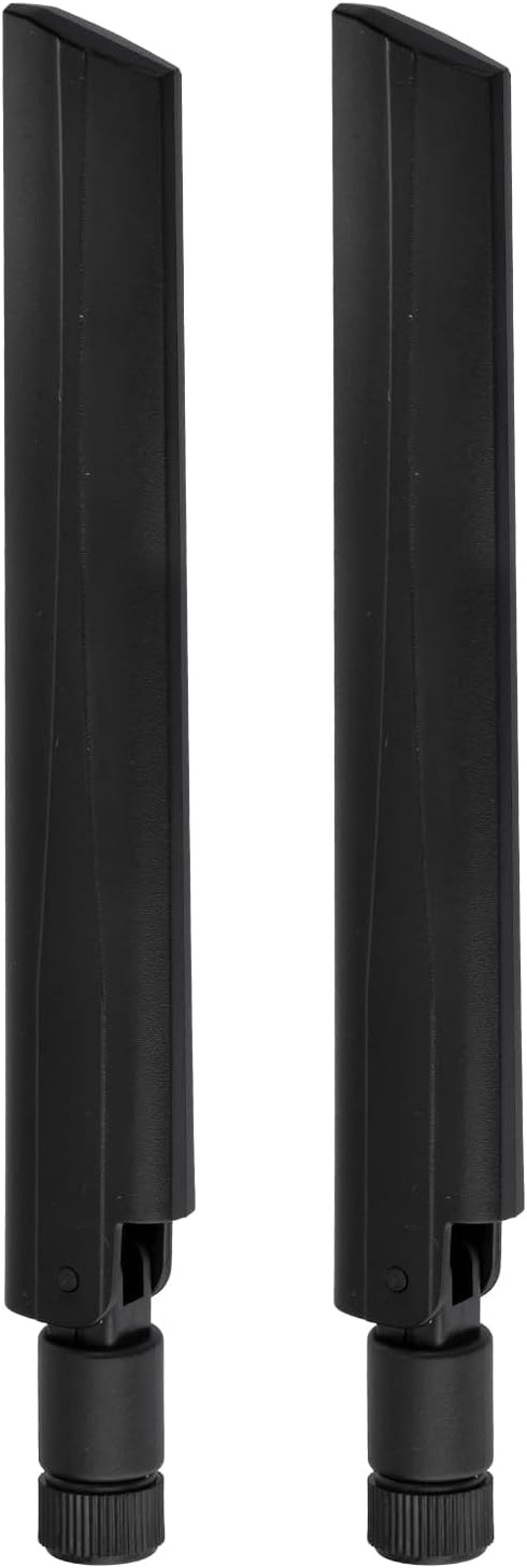 5G 4G 3G 2-Pack Eightwood LTE GSM Antenna Wide Band Omnidirectional SMA Male Antenna for CPE Router Mobile Hotspot