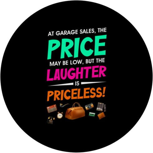 Thrifting At Garage Sales Price Low Garage Sale Junk Market PopSockets Standard PopGrip