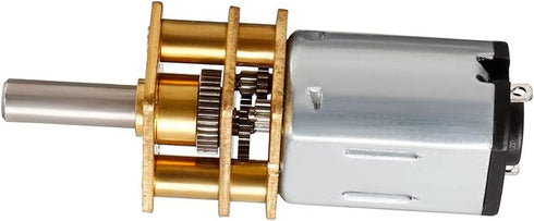 JING 12V 600RPM GA12-N20 (2 Miniature DC Gearwheel Gear Motor with Full Metal Gearbox Motor Shaft for Robot Models, RC