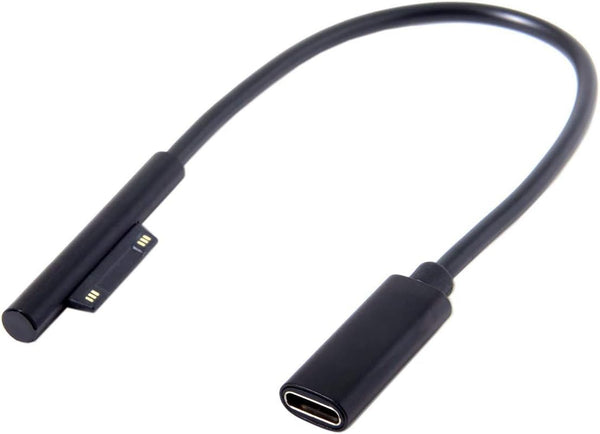 DC 15V Type-C USB-C Female to Surface Pro Charge Cable for Laptop