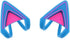Glow in Dark Silicone Cat Kitty Ears, Lovely Fluorescent Cat Ears for Bose/Razer/HyperX/Corsair/SteelSeries