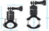 HSU Aluminum Bike Handlebar Mount for GoPro Hero and Other Action Cameras, 360 Degrees Rotary