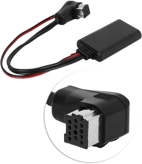Yctze for Pioneer IP Bus Bluetooth Wireless AUX Adapter, Car Audio Stereo Module for IP-Bus Headphone Jack