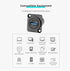 PENGLIN 10PCS USB 3.0 Panel Mount Connector, Female to Female Pass Through Data Connector for Audio Video Transfer