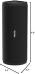 HEYSONG Portable Bluetooth Speaker, IPX7 Waterproof Outdoor Speaker with 40H Playtime for Beach and Camping
