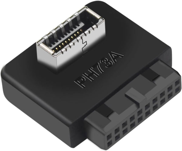 USB 3.2 Gen 1 to USB 3.2 Gen 2 Header Adapter, USB 3.1 Type-E Key-A to USB 3.0 20 Pin Header Converter
