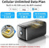 runofast 4G 2K 2-Way LTE Cellular Camera Indoor, Portable No WiFi Security Camera with Radar Motion Sensor, Indoor