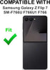 PHONSUN 7 SM-F766U F766U1 F766 Replacement Sim Card Tray Holder for Samsung Galaxy Z Flip (Coralred/Red)