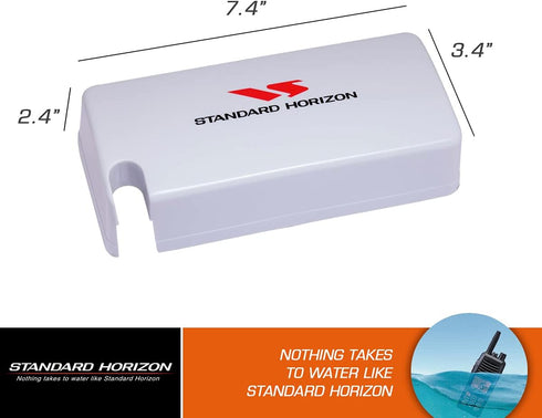 Standard Horizon HC1600 White Rain/Dust Cover for GX1600 Explorer Marine VHF