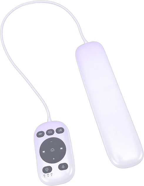 CCYLEZ Pillow Speaker for Sleeping, Ultra Thin Bone Conduction Bluetooth 5.4 Under