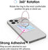 Velvet Caviar Cell Phone Ring Holder - Finger Ring & Stand for iPhone, Galaxy, Most Cases (Moonstone Holographic)