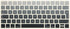 HRH Silicone Keyboard Cover Skin Protector for Magic Wireless Keyboard MLA22LL/A (A1644, 2015 Released), Ombre Grey,