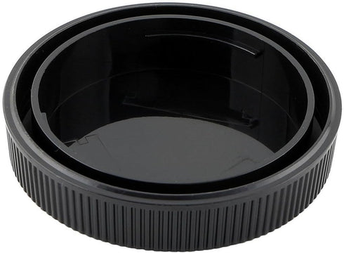 2 Pack Rear Lens Cap and Camera Body Cap Cover Kit for Canon EOS R50 R10 R8 R7 R6 R6 Mark II R5C R5 R3 RP R Ra RF
