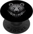 Tribal Tattoo Bear Face Grizzly PopSockets Swappable PopGrip
