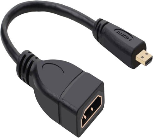 Generic 1pcs 15CM Mini hdmi Adapter, HDMI Type D to Mini HDMI Female