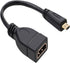 Generic 1pcs 15CM Mini hdmi Adapter, HDMI Type D to Mini HDMI Female
