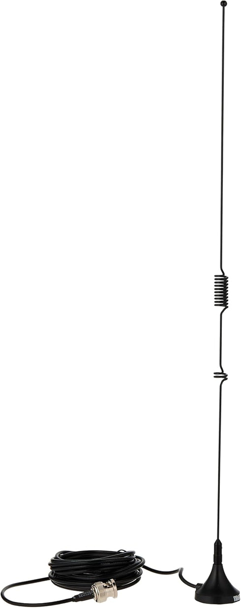 Tram VHF/UHF/800MHz1,300MHz Scanner Mini-Magnet Antenna with BNC-Male Connector