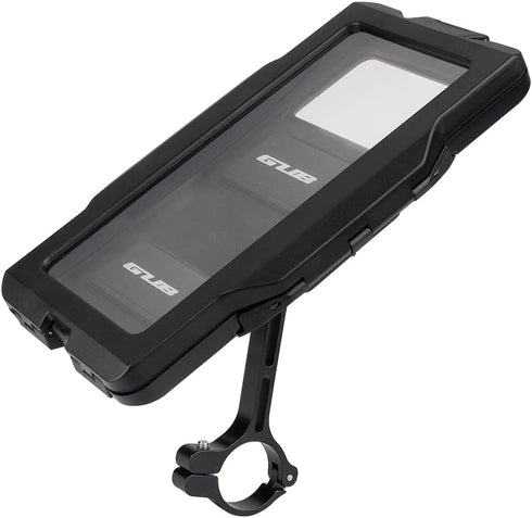 GUB Plus 16 Waterproof Phone Holder, Full Sealed Touch Screen Bike Mount Case for Cellphone GPS (Black)