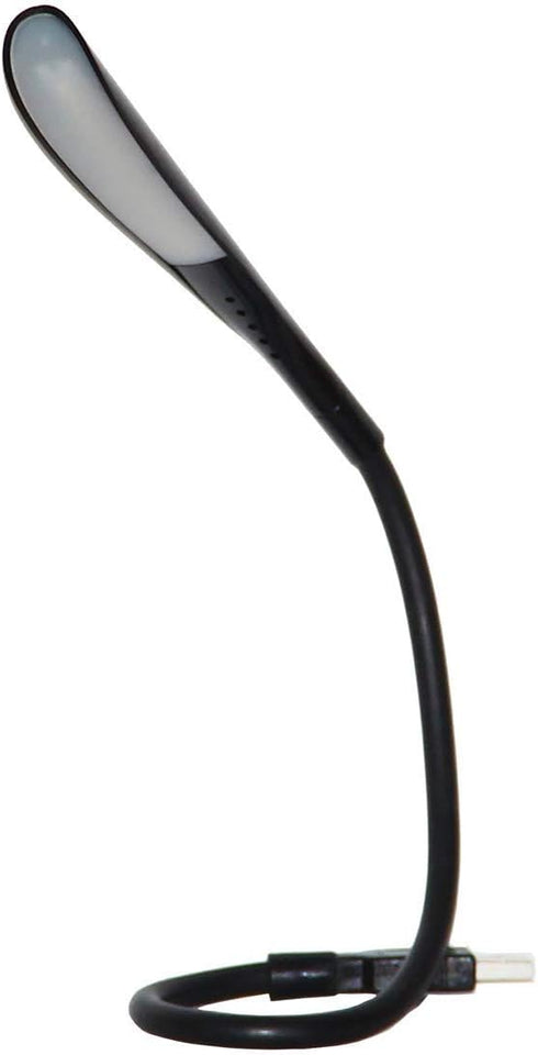 USB Reading Lamp with 14 LEDs Dimmable Touch Switch and Flexible Gooseneck
