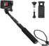 HSU Extendable Selfie Stick Waterproof Hand Grip for GoPro Hero 13/12/11/10/9/8/7/6/5/4, Handheld Monopod
