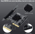 SATA 6 Port Card with 6 SATA Cables, PCI Express 4X SATA Controller, Supports WIN/10/8/7/XP/LINUX