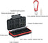 PROfezzion 48 Slots Universal Weatherproof Memory Card Carrying Case Anti-Shock Storage Holder for SD Micro SD CF Cfast XQD Nano Sim Huawei Nano Memory MSD TF CompactFlash Cfexpress SDXC SDHC Cards