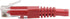 Tripp Lite Cat6 Cat5e Gigabit Molded Patch Cable RJ45 M/M 550MHz Red 5ft