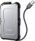 ineo 2.5" USB 3.0 Type-A Rugged Waterproof External Hard Drive Enclosure for SATA HDD/SSD