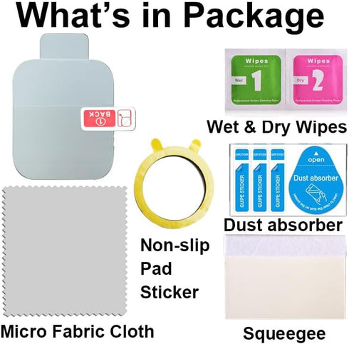 Soft Screen Protector for ID205L ID205S ID205U Smartwatch, Compatible with 1.3” Fitpolo HAFURY (6 pieces)