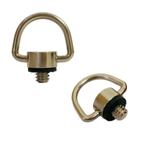 Wvkzuc 2-Pack Stainless Steel Camera Mounting Screws with Rubber Washers Stainless Steel Ring